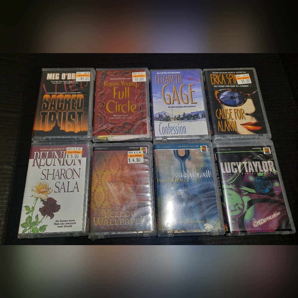 Books on tape lot